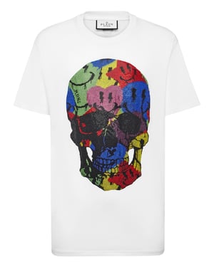 Camiseta De Cuello Redondo Smile