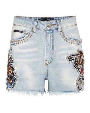 Pantalones Cortos Vaqueros Tattoo