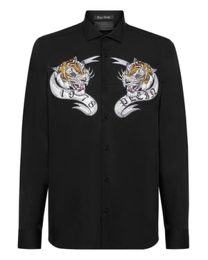 Camisa De Corte Slim Tattoo