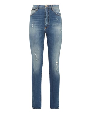 Jeggings De Cintura Superalta Dragon