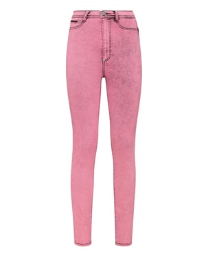 Jeggings De Cintura Superalta