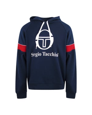 Sergio Tacchini Sudadera Con Capucha Dealtry Azul Marino