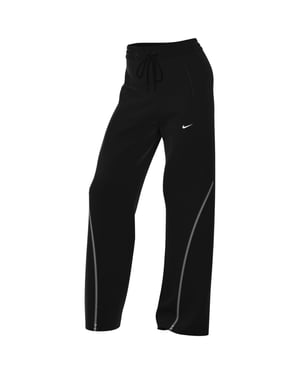 Pantalones Deportivos Negros Nike Mid-rise Repel Zip