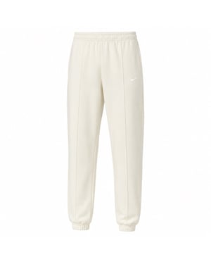 Pantalones Nike Sportswear Essential De Felpa Blanca
