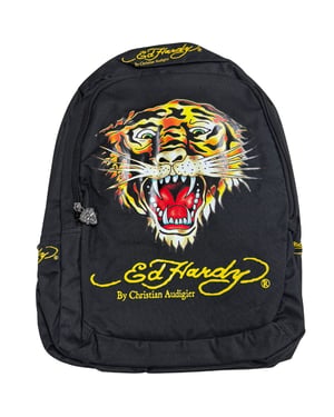 Mochila Negra Para Niños Ed Hardy