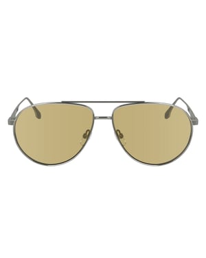 Gafas De Sol Plateadas De Victoria Beckham