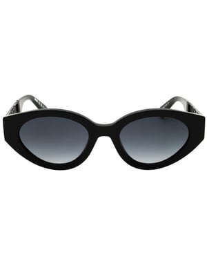 Gafas De Sol Negras Con El Logo De Moschino