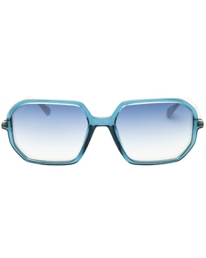 Gafas De Sol Max &amp; Co Con Montura Turquesa Brillante Y Degradado Azul
