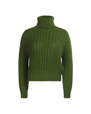 Jersey de punto verde oscuro Parajumpers