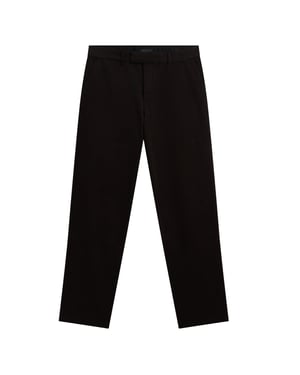 Pantalón Chino Negro De Corte Regular Ted Baker Bernads