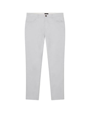 Pantalones Ted Baker Chapell De 5 Bolsillos, Color Gris Claro