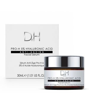 Suero Facial Anti-Envejecimiento con Ácido Hialurónico 5% Dr H Pro-H 30ml