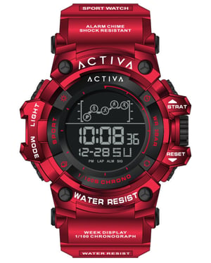 Invicta Digital ACW8082-032 Reloj para Hombre - Movimiento Digital - ABS con Esfera Negra - 50 mm