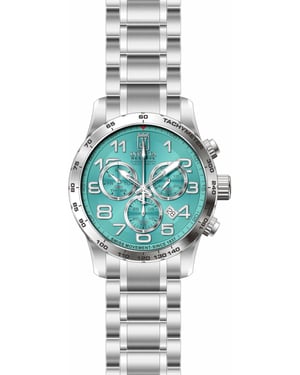 Invicta Jason Taylor 51260 Reloj de hombre - Movimiento de cuarzo - Acero inoxidable con esfera azul - 48 mm