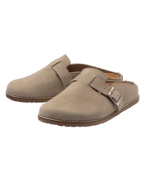 Zuecos de Dama con Hebilla Piedra Punta Cerrada Mule UK 3-8