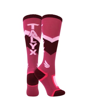 1 Paquete de Calcetines de Esquí para Niñas con Amortiguación Térmica y Absorción de Humedad para Deportes de Invierno
