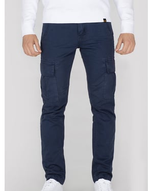 Pantalón Cargo Slim para Hombre Agent de Alpha Industries en Azul Oscuro