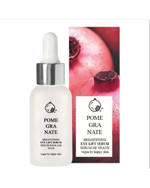 Vegan by Happy Skin Pomegrante sérum iluminador para ojos 15 ml