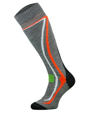 COMODO - Calcetines de Esquí de Lana Merino | Outdoor Snow Sports Climacontrol Knee High Socks | Hombre y Mujer