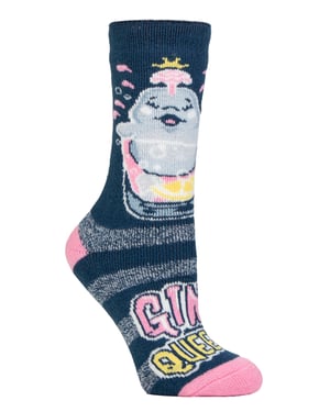 Calcetines Acogedores para Mujer | Calcetines de Navidad para Mujer | Regalos para Ella - Gin Queen