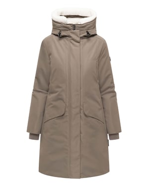 Parka de invierno para mujer Navahoo Bibber-Beauty con forro de borreguito