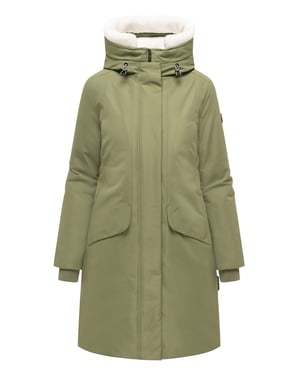 Parka de invierno para mujer Navahoo Bibber-Beauty con forro de borreguito