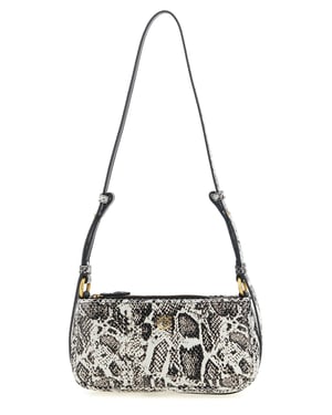 Bolso cruzado de piel de ternera gris PINKO