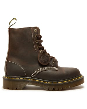 Dr Martens 1460 Wax Commander Leather Lace-Up Botas