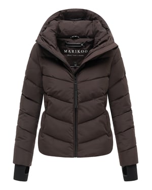 Chaqueta acolchada de mujer Marikoo Yukanii con capucha y ajuste femenino