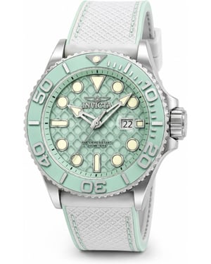 Invicta Grand Diver 51083 Reloj para Hombre - Movimiento de Cuarzo - Acero Inoxidable con Esfera Azul - 48 mm