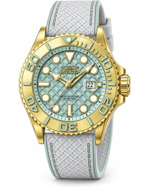 Invicta Grand Diver 51087 Reloj de Hombre - Movimiento de Cuarzo - Acero Inoxidable con Esfera Azul - 48 mm