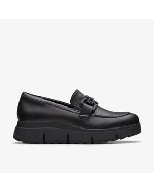 Loriini Izzy Black Leather Zapatos