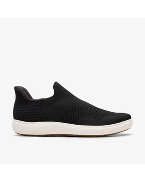 Nalle Step Black Knit Zapatos