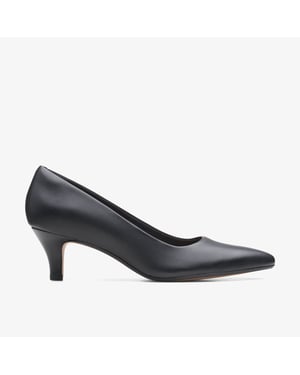 Linvale Jerica Black Leather Zapatos