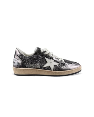 Golden Goose Deluxe Brand Ball-Star Sneakers Plateado
