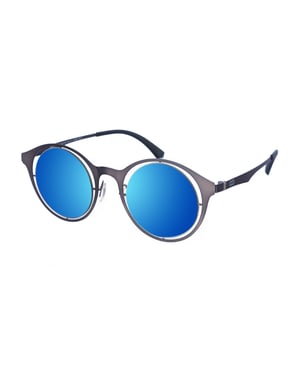 Gafas de sol de metal con forma redonda JAPO mujer