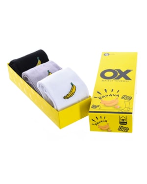 Pack de 6 calcetines cortos OX con aromas frescos