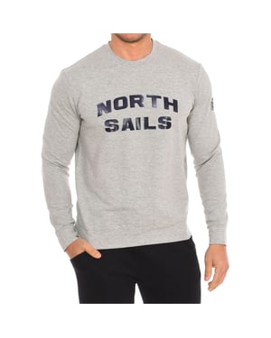 Sudadera de cuello redondo de manga larga 9024170 para hombres