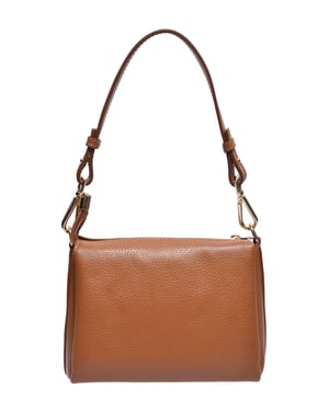 Luisa Vannini Brown Bolso de cuero