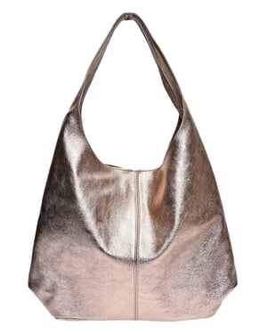 Luisa Vannini Bronce Bolso de cuero