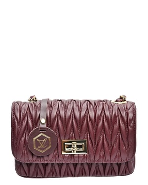 Luisa Vannini Vino Bolso de cuero