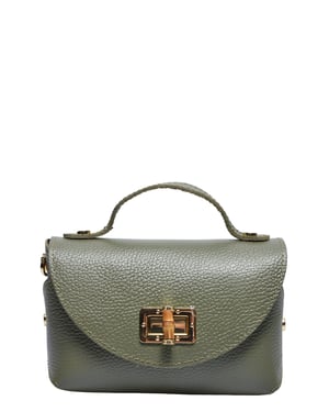 Anna Luchini Verde Bolso de cuero