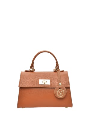 Luisa Vannini Brown Bolso de cuero