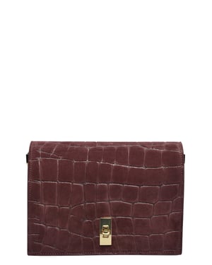 Roberta M BURDEOS Bolso de cuero