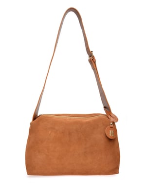 Anna Luchini Brown Bolso de cuero
