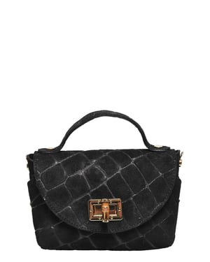 Roberta M NEGRO Bolso de cuero