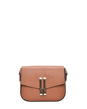 Anna Luchini Brown Bolso de cuero