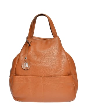Anna Luchini Brown Bolso de cuero