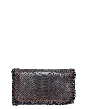 Luisa Vannini Bicolor Bolso de cuero