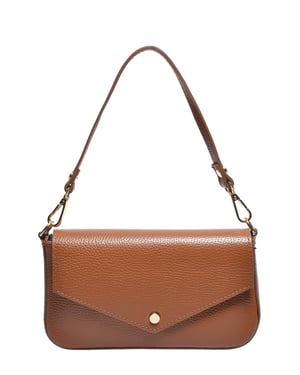 Roberta M COGNAC Bolso de cuero